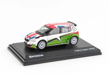 Škoda Fabia II FL S2000 (2010) 1:43 - Škoda UK "Mikkelsen" Design 2011 - Img 3