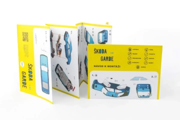 Škoda Garde (1982) 1:43 - Bronzová Metalíza - Stavebnice - Img 3