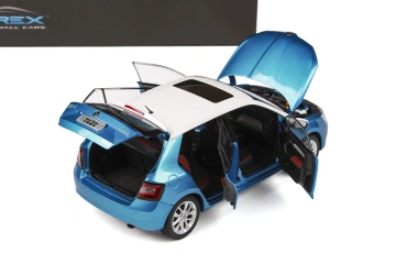 Škoda Fabia III (2015) 1:18 - Albastru Metalizat - Img 4
