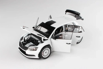 Škoda Fabia III R5 (2015) 1:18 - Alb