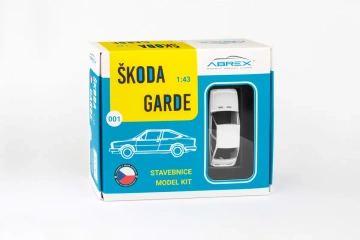 Škoda Garde (1982) 1:43 - Alb Ledová - Stavebnice
