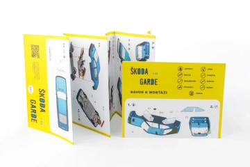 Škoda Garde (1982) 1:43 - Alb Ledová - Stavebnice - Img 3