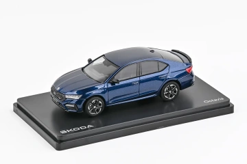 Škoda Octavia IV RS (2020) 1:43 - Albastru Storm Metalizat - Img 3