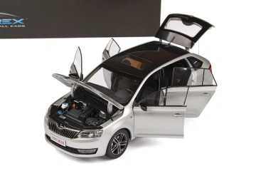 Škoda Rapid Spaceback (2013) 1:18 - Argintiu Metalizat - Img 3
