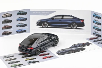Škoda Octavia IV RS (2020) 1:43 - Albastru Plum Metalíza - Img 4