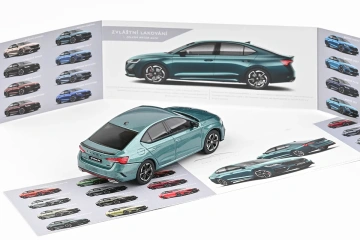Škoda Octavia IV RS (2020) 1:43 - Verde Water World Metalíza - Img 4
