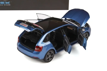 Škoda Rapid Spaceback (2013) 1:18 - Albastru Metalizat - Img 4