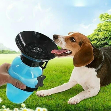 Sticla adapare animale de companie pentru picnic, ALBASTRU AG604A