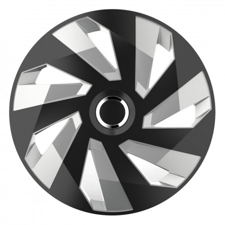 Set 4 capace roti model VECTOR RC 16" - SILVER & BLACK