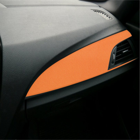Folie Auto Colantare Trimuri, Model Catifea Orange, 100 x 45cm