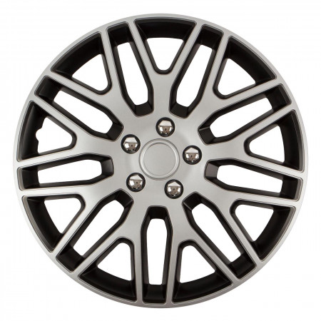 Set 4 capace roti model DAKAR 17" - SILVER & BLACK
