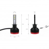 Becuri auto LED BF Series AMiO compatibil H1, destinat competitiilor auto sau off-road - Img 2