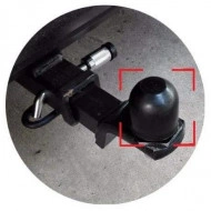 Capac carlig remorcare negru - Img 2