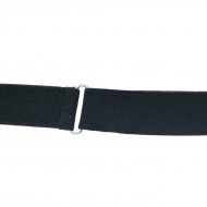 Curea pentru pantaloni, neagra, elastica, fara catarama, 60-100cm - Img 4