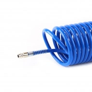 Furtun spiralat pentru aer comprimat din PE, 5 x 8mm, lungime 20m, PT-05 - Img 3
