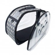 Geanta de Transport pentru Caine sau Pisica GRI - TRANSPARENT AG644P - Img 6