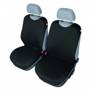 Huse scaun auto tip "maiou" set 2 buc - NEGRU - Img 1