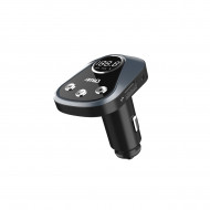 Modulator FM Bluetooth, USB 2.4A, AUX IN cu aplicatie pentru localizare vehicul - Img 1