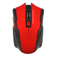 Mouse Optic Gaming Wireless, 1600 DPI, culoare Rosu - Img 2