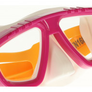 Ochelari de tip Masca pentru inot si scufundari, pentru copii, varsta 3+, culoare Roz - Img 4