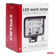 Proiector LED pentru Off-Road, ATV, SSV, putere 54W, culoare 6500K, tensiune 9-36V, dimensiuni 80 x 110 x 60 mm - Img 4