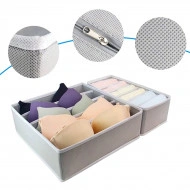 Set 4 buc. organizatoare inteligente pentru lenjerie intima, sosete, cravate, curele - Img 6