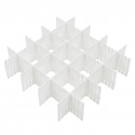 Set 5 separatoare de sertare, modulare, din plastic pentru cosmetice, sosete sau lenjerie intima - Img 3