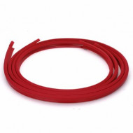 Set protectie jante, calitate Premium, 4 inele din plastic, culoare ROSU - Img 2