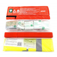 Set Siguranta Auto COMBI PLUS (trusa prim ajutor, triunghi reflectorizant, vesta) - Img 2