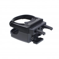 Suport auto universal pentru pahare, montaj in grila de ventilatie, culoare neagra, DH-03 - Img 4