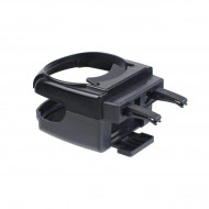 Suport auto universal pentru pahare, montaj in grila de ventilatie, culoare neagra, DH-03 - Img 4