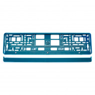 Suport numar inmatriculare din plastic, calitate Premium, culoare TURQUOISE - Img 2