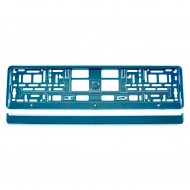 Suport numar inmatriculare din plastic, calitate Premium, culoare TURQUOISE - Img 2