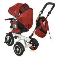 Tricicleta si Carucior pentru copii Premium TRIKE FIX V3 culoare Rosie - Img 7