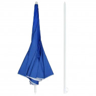 Umbrela de Plaja sau Gradina, culoare Albastra, model XL cu deschidere de pana la 160 cm - Img 2