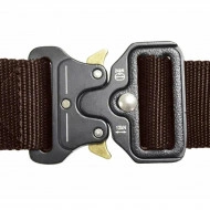 Curea Tactica pentru pantaloni, culoare Maro cu catarama Neagra - Img 2