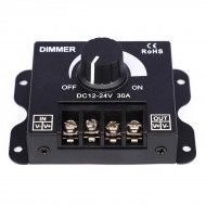 Dimmer LED cu reglaj manual, 12V - 24V, 360W - 720W, 30A - Img 4