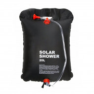 Dus solar suspendat pentru camping sau plaja, capacitate 20l, culoare Neagra - Img 6