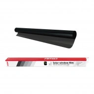 Folie fumurie pentru geamuri Super Dark Black 0.75 x 3m (5%) - Img 3