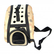 Geanta de transport pentru caine sau pisica culoare Beige AG644T - Img 5