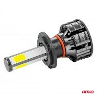 Instalatie LED COB 2Side AMiO, compatibil H7, destinat competitiilor auto sau off-road - Img 3