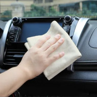 Laveta Sintetica Super Absorbanta Imitatie Piele de Caprioara, dimensiune 43 x 32 cm - Img 2