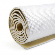 Material insonorizant auto cu strat din aluminiu, dimensiune 100cm x 100 cm x 6mm - Img 3