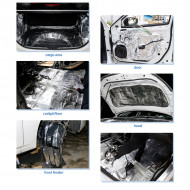 Material insonorizant auto cu strat din aluminiu, dimensiune 100cm x 100 cm x 6mm - Img 8