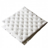 Material insonorizant auto gofrat autoadeziv, 50 x 80 cm, culoare ALBA - Img 1