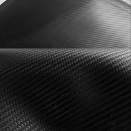Material pentru tapiterie sau plafon auto, Carbon 3D Negru, dimensiune 1m x 1,48m - Img 3