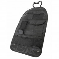 Organizator scaun auto cu 6 buzunare, 36 x 57 cm, culoare neagra - Img 2