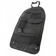 Organizator scaun auto cu 6 buzunare, 36 x 57 cm, culoare neagra - Img 2