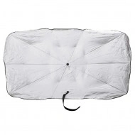 Parasolar Auto tip umbrela pentru parbriz, dimensiune 78 x 130 cm, culoare neagra - Img 3