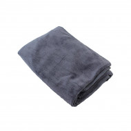 Prosop din microfibra super absorbant cu uscare rapida, 100 x 50 cm, culoare Gri - Img 2